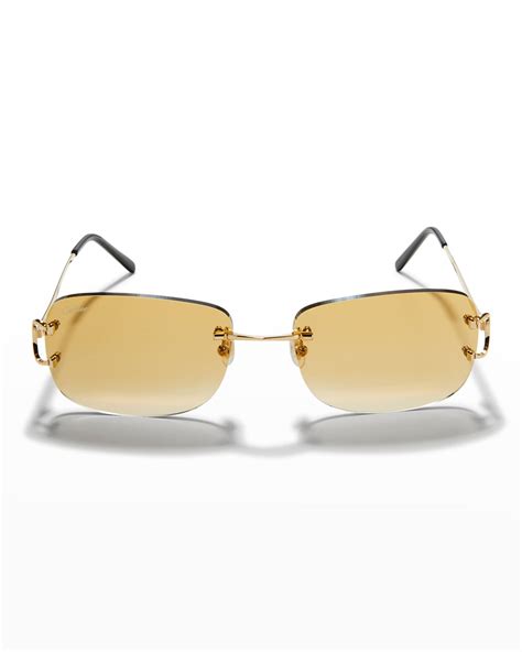 cartier sunglasses men cheap|cartier rimless glasses men's.